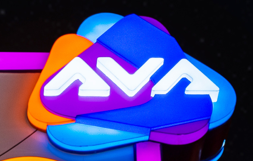logo en alto relieve