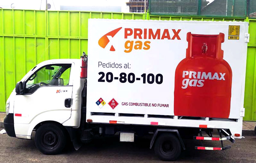 vinil en camion